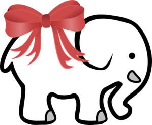 white elephant gift exchange clip art